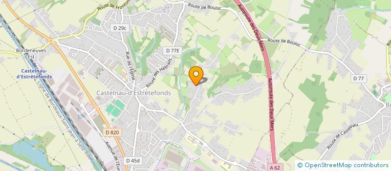 localisation de l'entreprise MADAME JULIAN DELPECH  CASTELNAU-D'ESTRETEFONDS