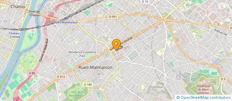 localisation de l'entreprise MADAME JULIANA ABDALLAH à RUEIL-MALMAISON