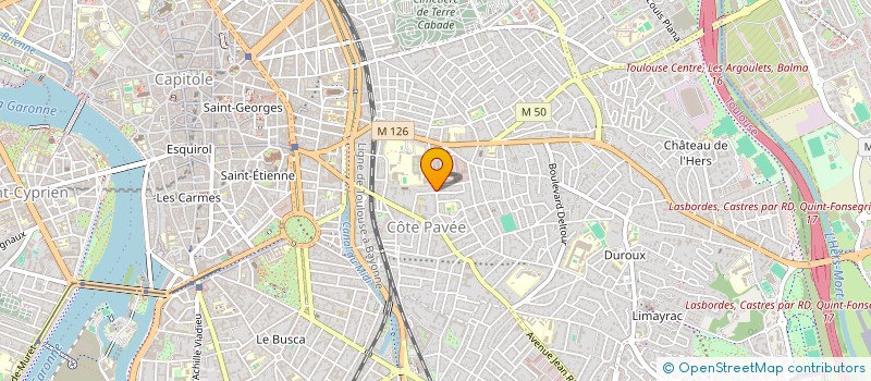 localisation de l'entreprise MADAME JULIANA ANTONY à TOULOUSE