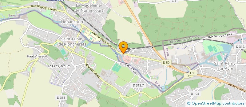 localisation de l'entreprise MADAME JULIANA CLAIN  NONANCOURT