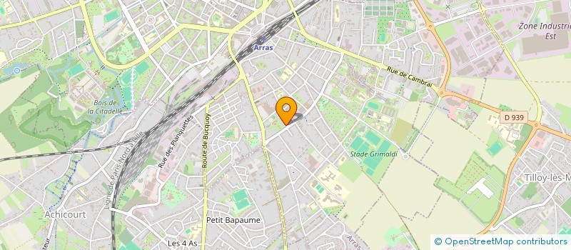 localisation de l'entreprise MADAME JULIANA DOS SANTOS à ARRAS