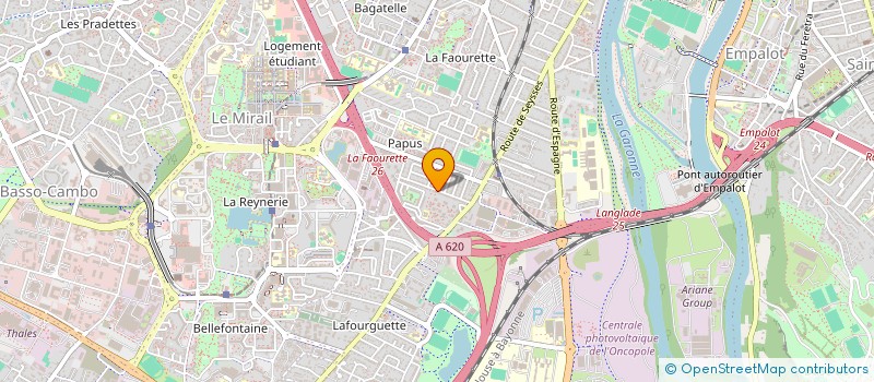 localisation de l'entreprise MADAME JULIANA EMMANUEL  TOULOUSE