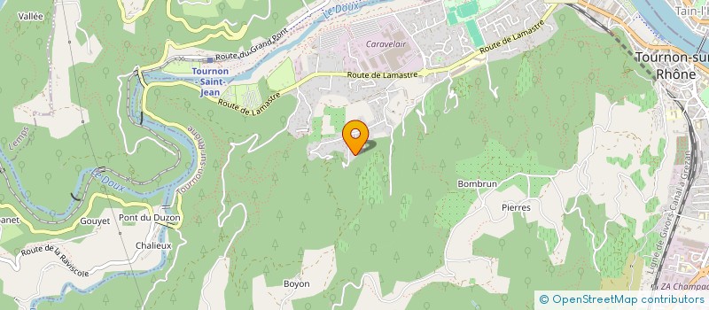localisation de l'entreprise MADAME JULIANA EXBRAYAT à TOURNON-SUR-RHONE