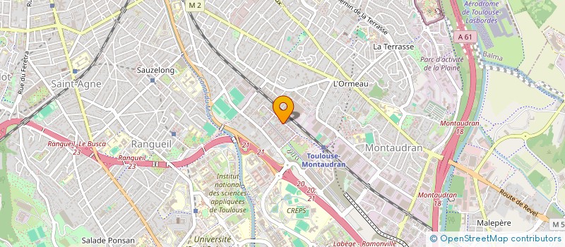 localisation de l'entreprise MADAME JULIANA MIRANDE à TOULOUSE