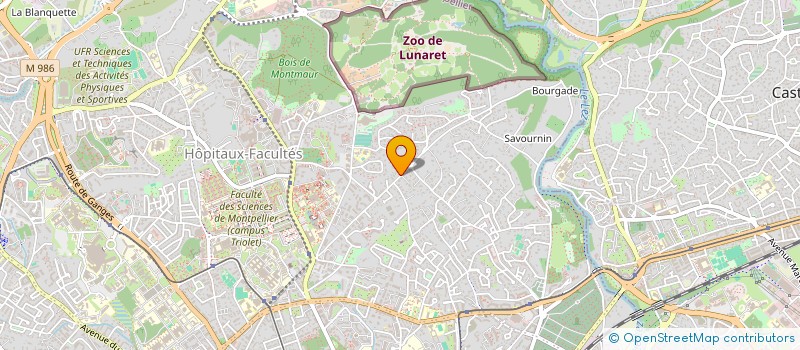 localisation de l'entreprise MADAME JULIANA MIYAMOTO à MONTPELLIER