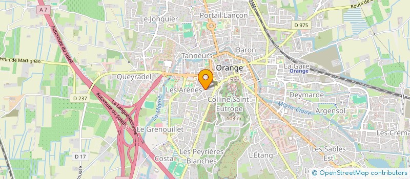 localisation de l'entreprise MADAME JULIANA RAMBOUR  JONQUIERES