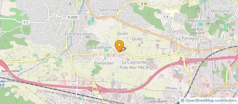 localisation de l'entreprise MADAME JULIANA VATAMANU  OLLIOULES