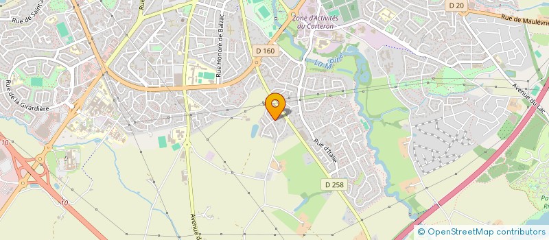 localisation de l'entreprise MADAME JULIANE ALBERT à CHOLET