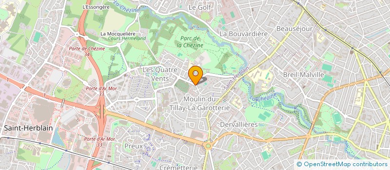 localisation de l'entreprise MADAME JULIANE BOUCHAKOUR à COUERON