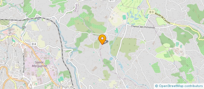 localisation de l'entreprise MADAME JULIANE BUTOW  CHATEAUNEUF-GRASSE