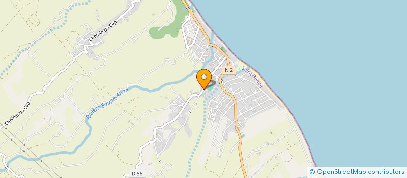 localisation de l'entreprise MADAME JULIANE FRANCOIS MARIE  SAINT-BENOIT