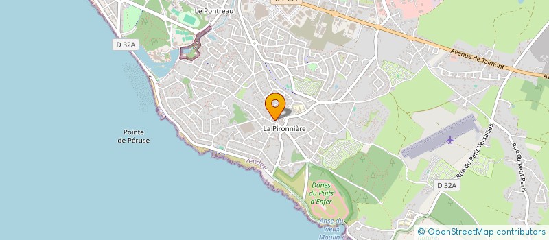 localisation de l'entreprise MADAME JULIANE HEIN  LES SABLES D'OLONNE