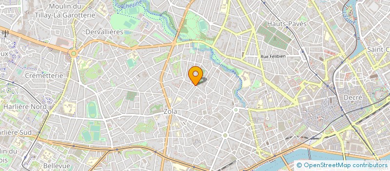 localisation de l'entreprise MADAME JULIANE ROUGEMONT à NANTES
