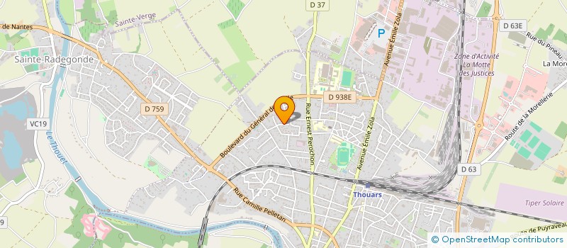 localisation de l'entreprise MADAME JULIANNA RATIHARISON à THOUARS