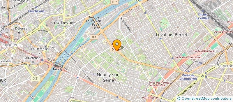 localisation de l'entreprise MADAME JULIANNA ROMANOVA  NEUILLY-SUR-SEINE