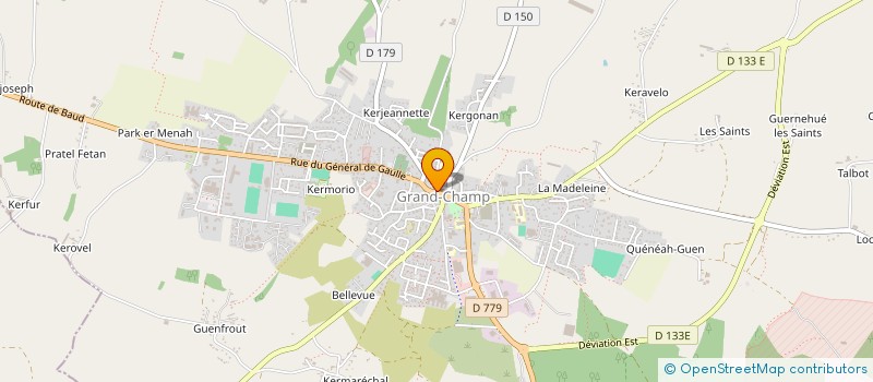 localisation de l'entreprise MADAME JULIANNE-ROSE N'GOM  GRAND-CHAMP