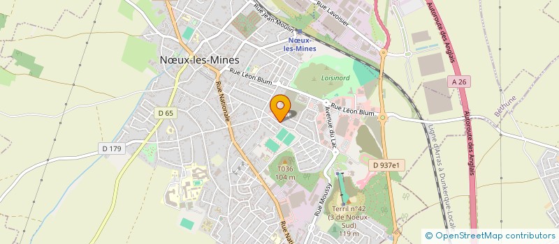 localisation de l'entreprise MADAME JULIANNE SALINGUE  NUX-LES-MINES