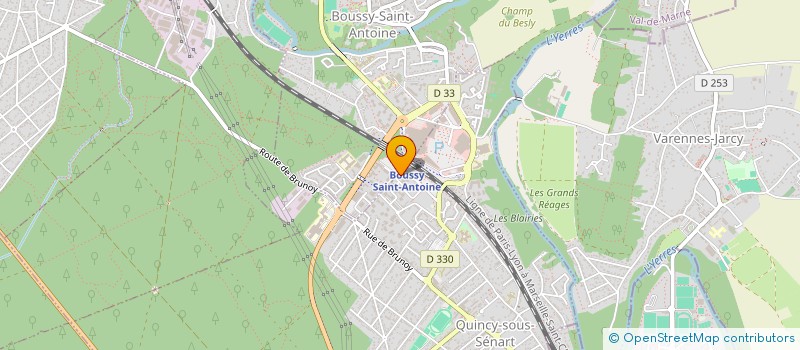 localisation de l'entreprise MADAME JULIANNE SERVEAUX  CORBEIL-ESSONNES