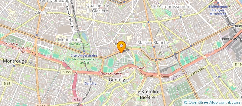 localisation de l'entreprise MADAME JULIANNE TRAPENARD  PARIS