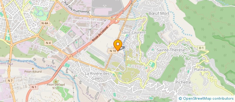 localisation de l'entreprise MADAME JULICIA LAPINSONNIERE à LA POSSESSION