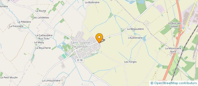 localisation de l'entreprise MADAME JULIE ABGRALL  MONTREVERD