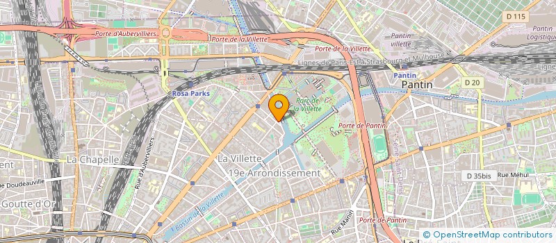 localisation de l'entreprise MADAME JULIE ABRAVANEL  PARIS