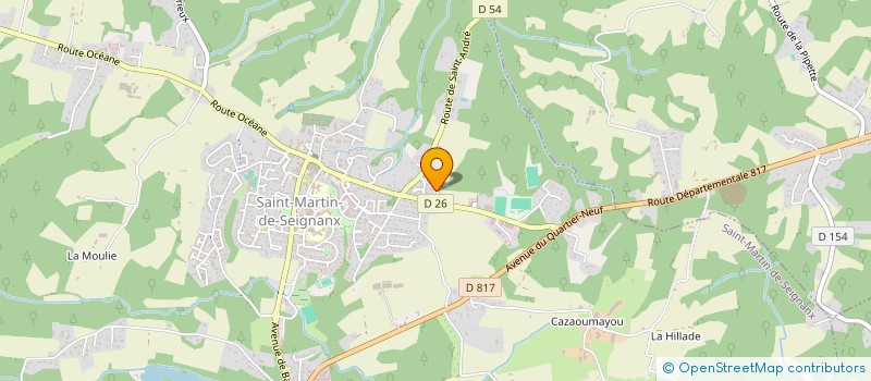 localisation de l'entreprise MADAME JULIE ABRIC  SAINT-MARTIN-DE-SEIGNANX