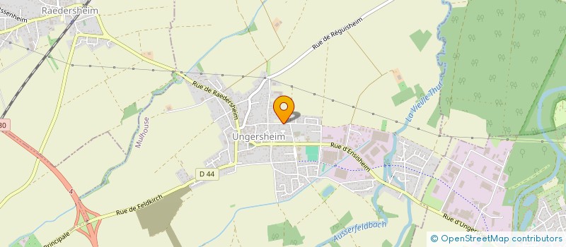 localisation de l'entreprise MADAME JULIE ADAM  RAEDERSHEIM