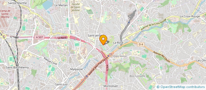 localisation de l'entreprise MADAME JULIE AGOSTINI à MARSEILLE