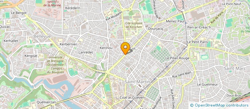 localisation de l'entreprise MADAME JULIE ALBOUY à BREST
