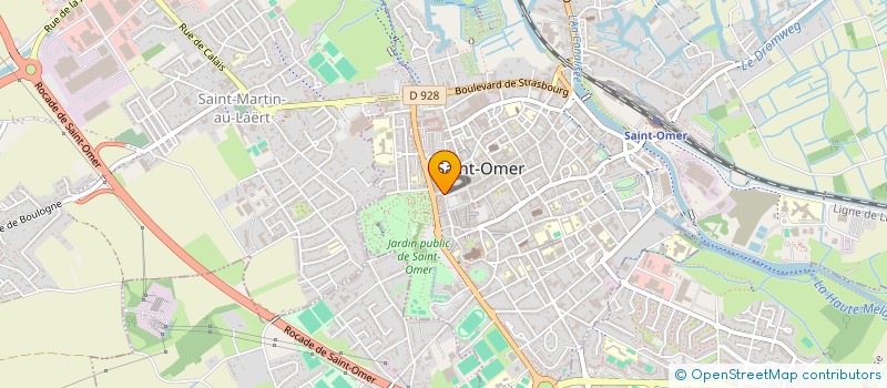 localisation de l'entreprise MADAME JULIE ALCALAY  SAINT-OMER