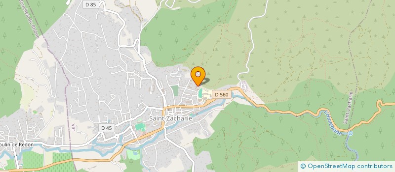 localisation de l'entreprise MADAME JULIE ALCARAZ  SAINT-ZACHARIE