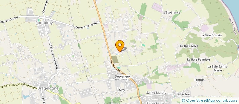 localisation de l'entreprise MADAME JULIE ALIX  SAINT-FRANCOIS