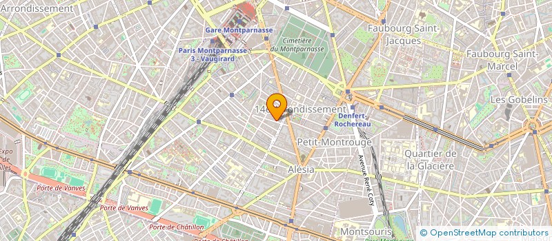 localisation de l'entreprise MADAME JULIE AMIEL  PARIS