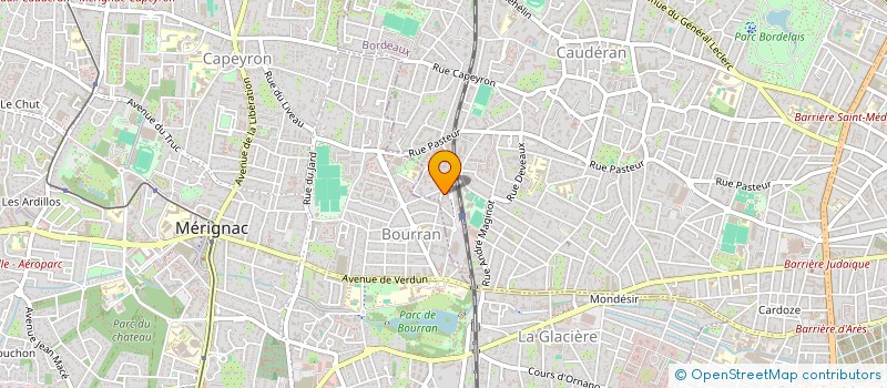 localisation de l'entreprise MADAME JULIE AMIGUES  BORDEAUX