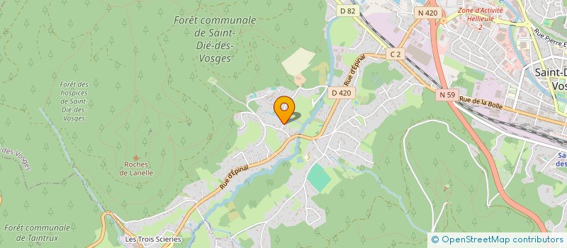 localisation de l'entreprise MADAME JULIE ANCEL  PAIR-ET-GRANDRUPT