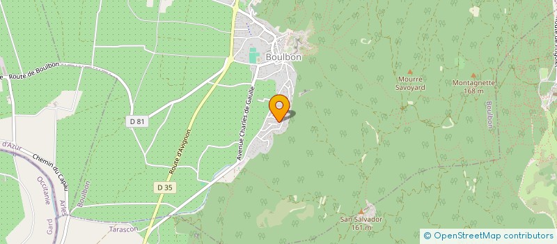 localisation de l'entreprise MADAME JULIE ANDRADE  BOULBON