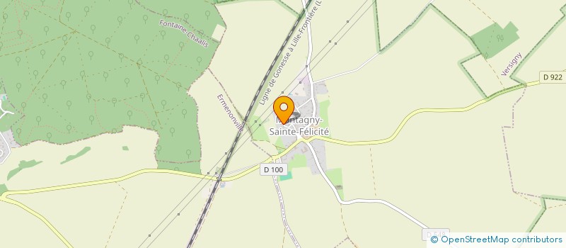 localisation de l'entreprise MADAME JULIE ANN HARMSWORTH  MONTAGNY-SAINTE-FELICITE