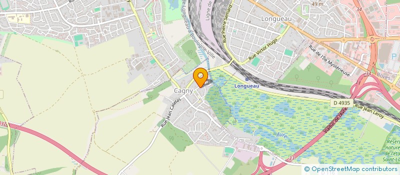 localisation de l'entreprise MADAME JULIE-ANNE ESNUS  CAGNY