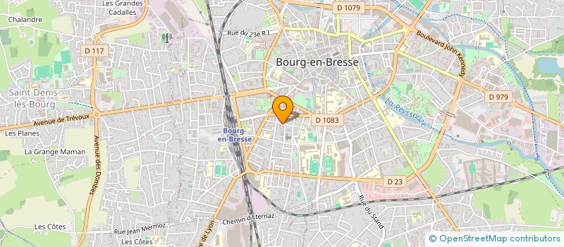 localisation de l'entreprise MADAME JULIE ANNE FLORA HOWLETT  BOURG-EN-BRESSE