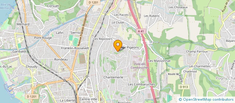 localisation de l'entreprise MADAME JULIE ANNE KARSENTY  ROQUEFORT-LES-PINS