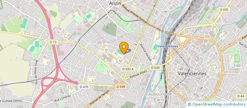 localisation de l'entreprise MADAME JULIE ANSELME à VALENCIENNES