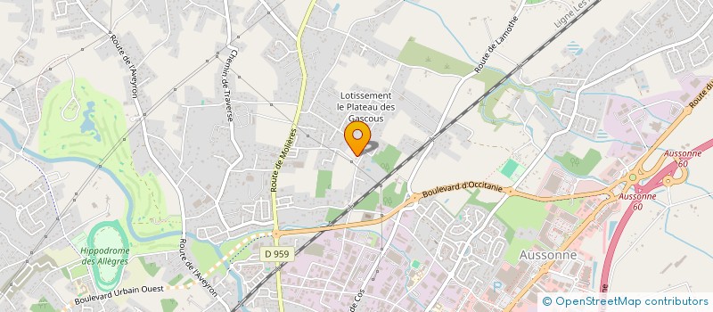 localisation de l'entreprise MADAME JULIE ANTOINE  MONTAUBAN