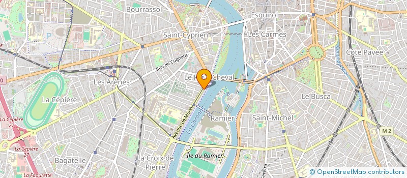 localisation de l'entreprise MADAME JULIE ARABEYRE à TOULOUSE