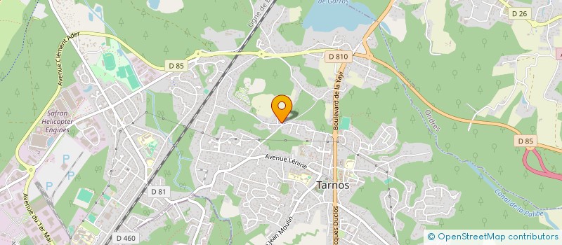 localisation de l'entreprise MADAME JULIE ARCOUET  BAYONNE