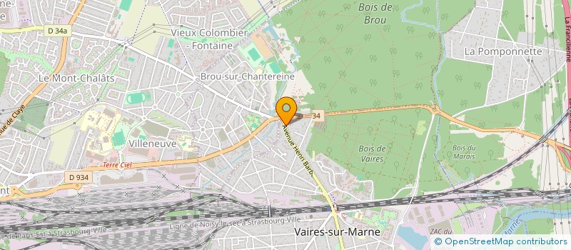 localisation de l'entreprise MADAME JULIE AREIL  VAIRES-SUR-MARNE