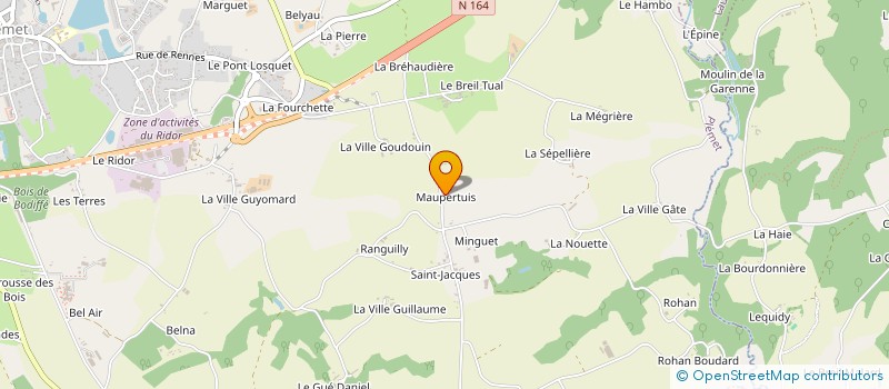 localisation de l'entreprise MADAME JULIE ARGUEYROLLES  PLEMET