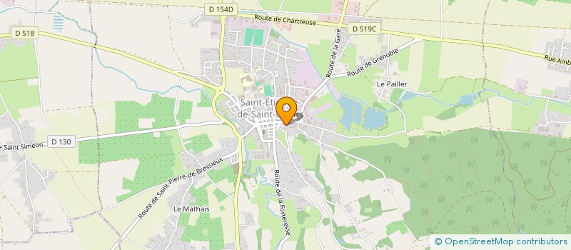 localisation de l'entreprise MADAME JULIE ARMANET à SAINT-ETIENNE-DE-SAINT-GEOIRS