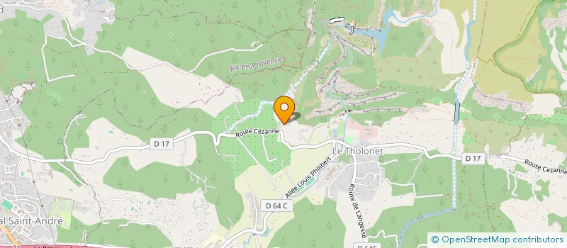 localisation de l'entreprise MADAME JULIE ARMANI  LE THOLONET