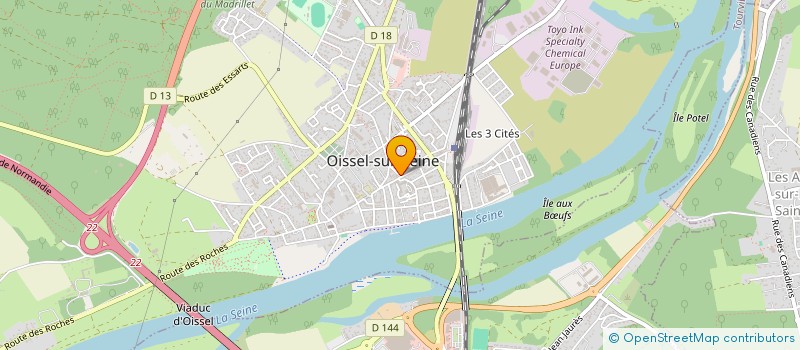 localisation de l'entreprise MADAME JULIE ARNOULD  OISSEL